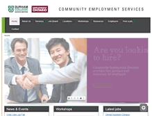 Tablet Screenshot of employmenthelp.ca