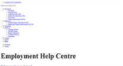 Desktop Screenshot of employmenthelp.org